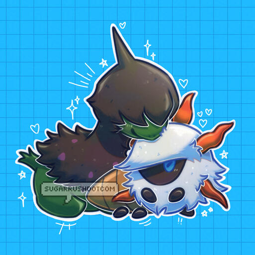 deino and larvesta commission example deino and larvesta commission example